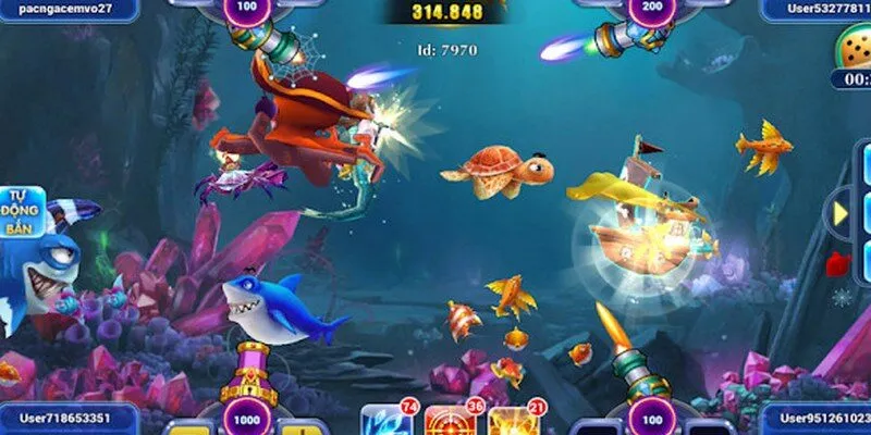 Danh sách game săn ngư đỉnh cao